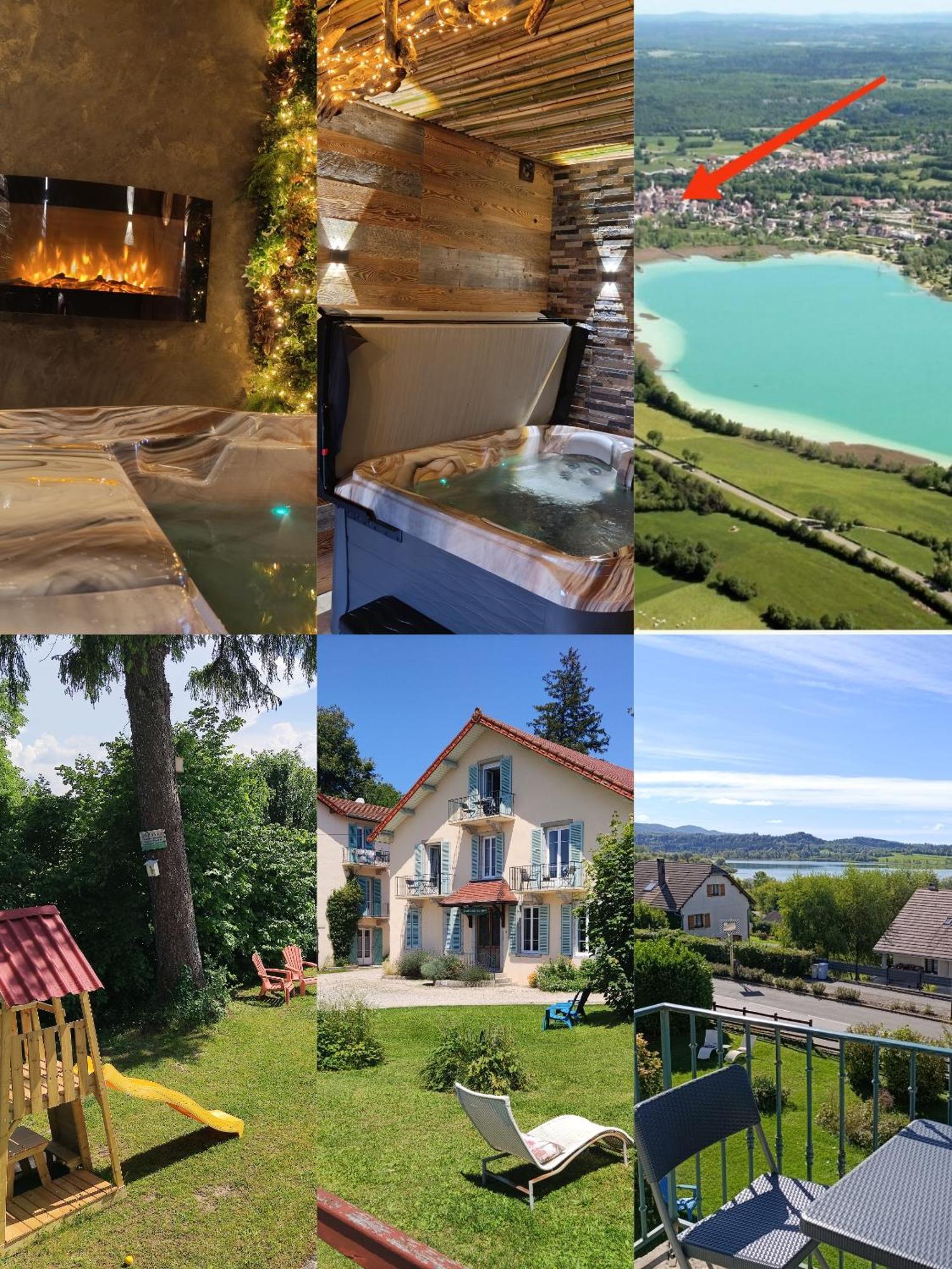 Villas-Du-Lac Appartements De Vacances Et Espace Spa Prive Клерво-ле-Лак Екстер'єр фото